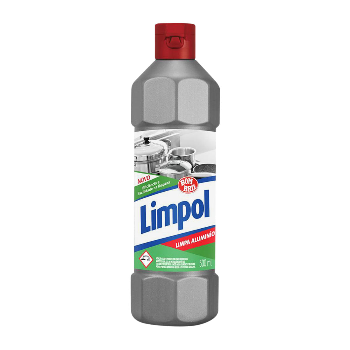 Limpa Alumínio Limpol Líquido 500ml