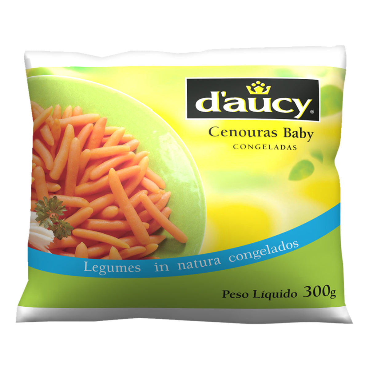 Cenoura Baby Macia Congelada Daucy 300g