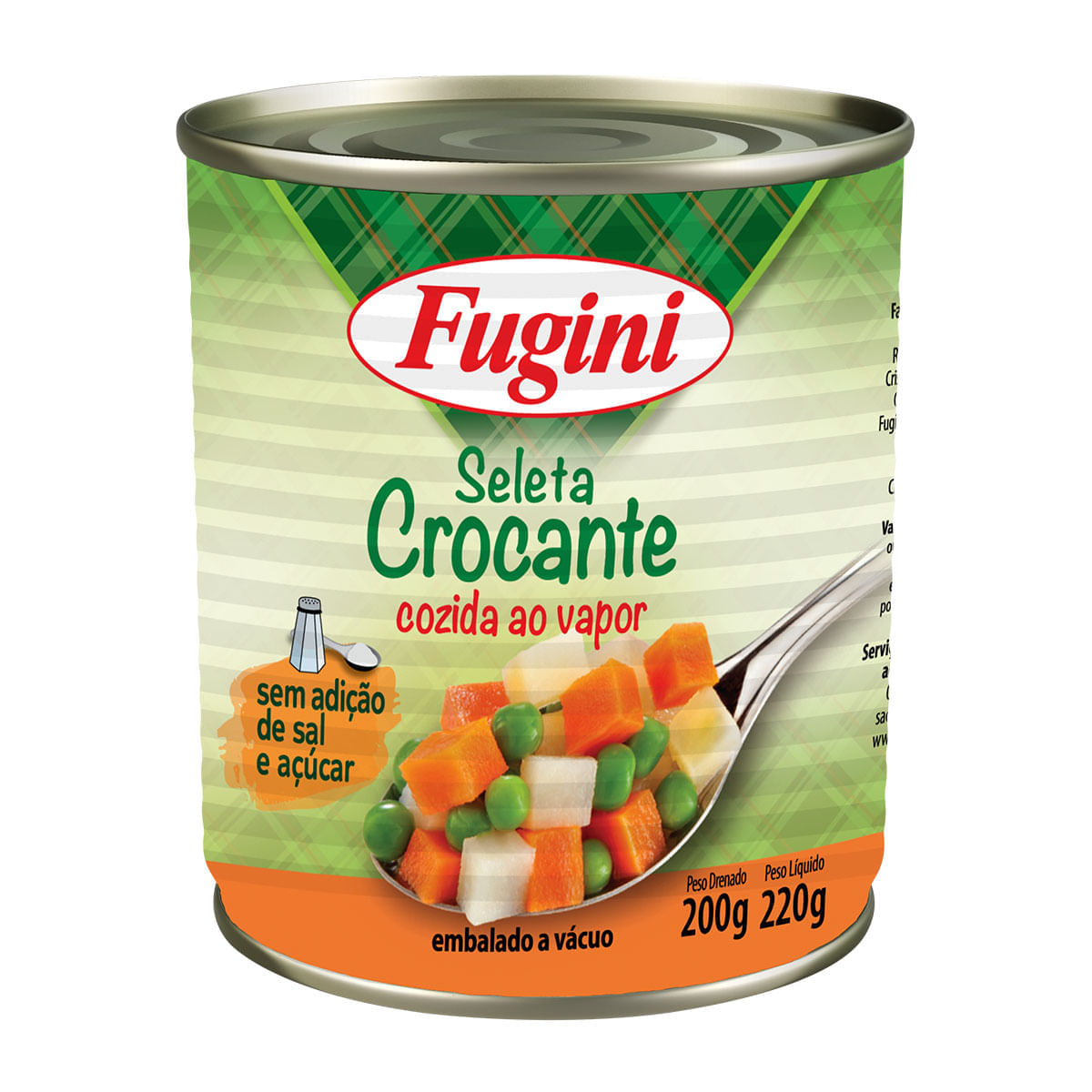Seleta de Legumes Crocante Fugini 200g