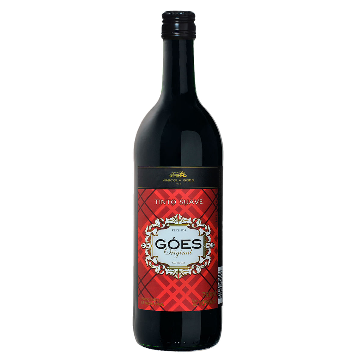 Vinho Tinto Suave Góes Bordô e Isabel 750ml