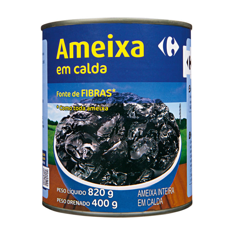 Doce de Ameixa em Calda Carrefour 400g