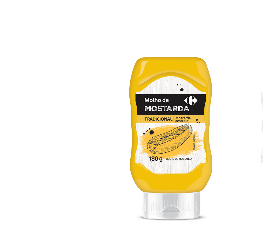 Mostarda Amarela Carrefour 180 g
