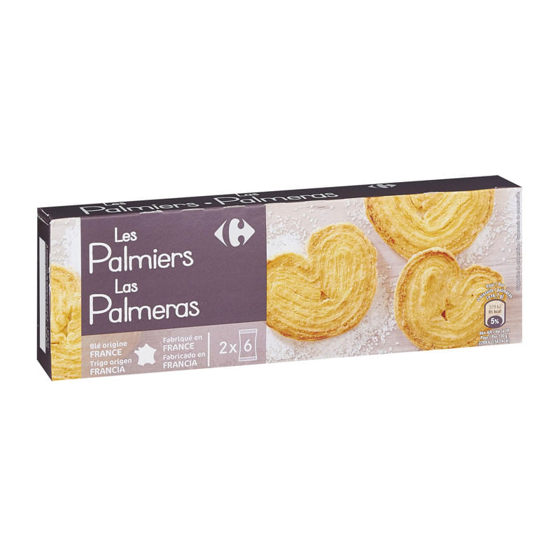 Biscoito Palmiers Ventaglietti Carrefour 100g